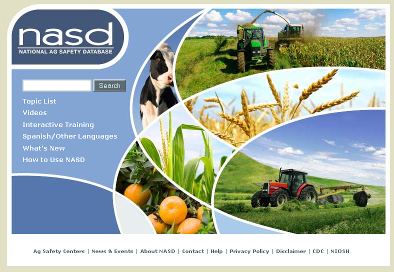 National Ag Safety Database project screenshot